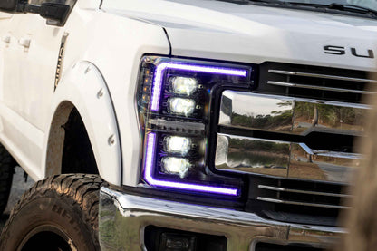 XRGB Evo Headlights: 17-19 Ford Super Duty (Set)
