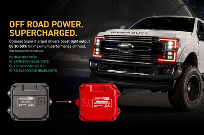 XRGB Evo Headlights: 17-19 Ford Super Duty (Set)