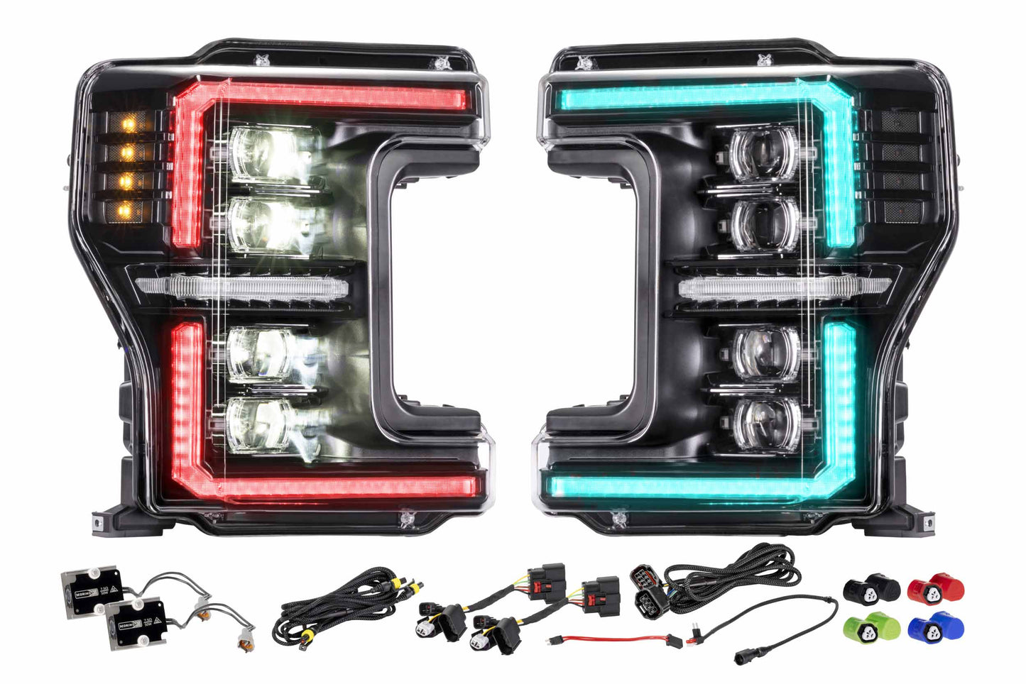 XRGB Evo Headlights: 17-19 Ford Super Duty (Set)