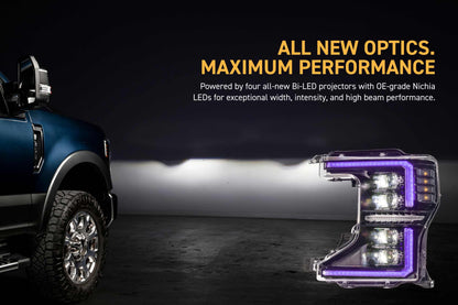 XRGB Evo Headlights: 20-22 Ford Super Duty (Set)