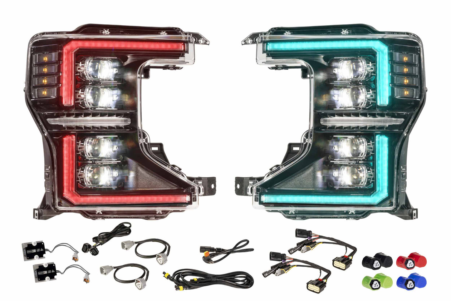 XRGB Evo Headlights: 20-22 Ford Super Duty (Set)