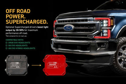 XRGB Evo Headlights: 20-22 Ford Super Duty (Set)