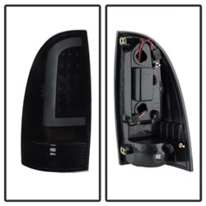 xTune 05 - 15 Toyota Tacoma (Excl LED Tail Lights) LED Tail Lights - Blk Smk (ALT - ON - TT05 - LBLED - BSM) Tail Lights