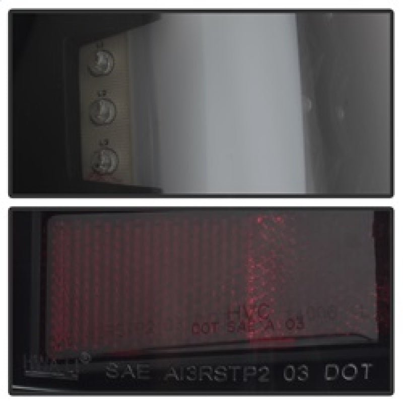 xTune 05 - 15 Toyota Tacoma (Excl LED Tail Lights) LED Tail Lights - Blk Smk (ALT - ON - TT05 - LBLED - BSM) Tail Lights