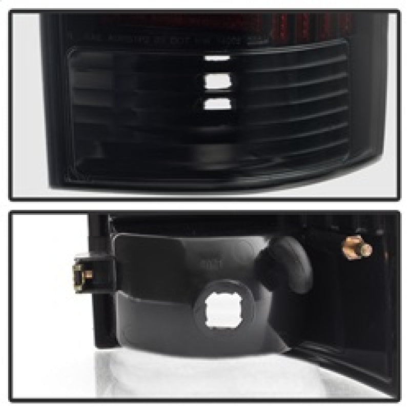 xTune 05 - 15 Toyota Tacoma (Excl LED Tail Lights) LED Tail Lights - Blk Smk (ALT - ON - TT05 - LBLED - BSM) Tail Lights