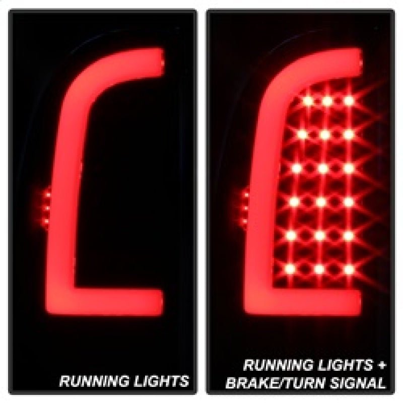 xTune 05 - 15 Toyota Tacoma (Excl LED Tail Lights) LED Tail Lights - Blk Smk (ALT - ON - TT05 - LBLED - BSM) Tail Lights
