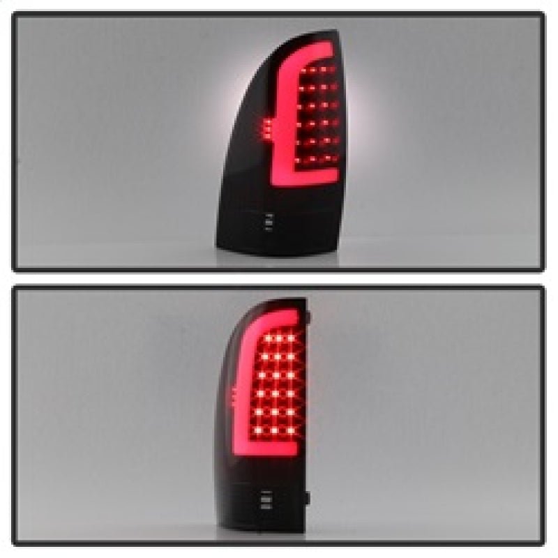 xTune 05 - 15 Toyota Tacoma (Excl LED Tail Lights) LED Tail Lights - Blk Smk (ALT - ON - TT05 - LBLED - BSM) Tail Lights