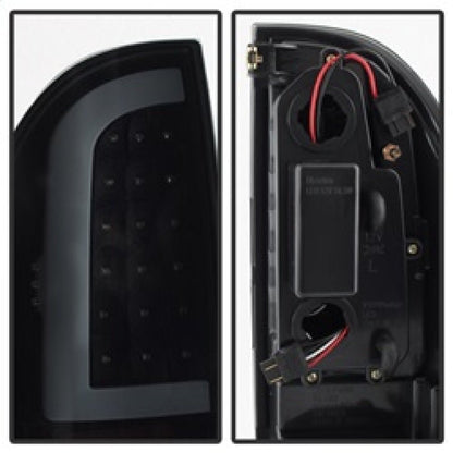 xTune 05 - 15 Toyota Tacoma (Excl LED Tail Lights) LED Tail Lights - Blk Smk (ALT - ON - TT05 - LBLED - BSM) Tail Lights