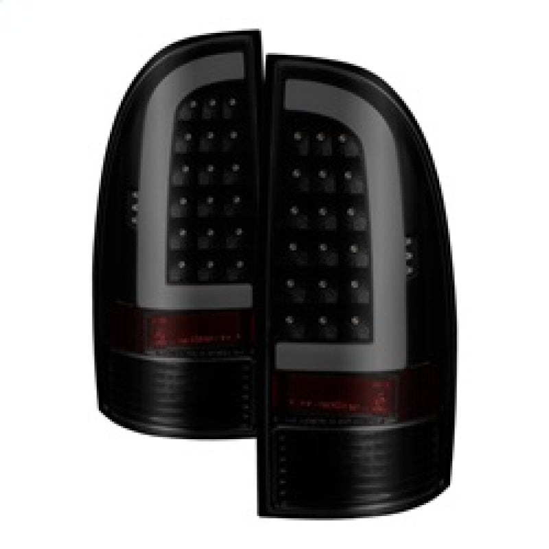xTune 05 - 15 Toyota Tacoma (Excl LED Tail Lights) LED Tail Lights - Blk Smk (ALT - ON - TT05 - LBLED - BSM) Tail Lights