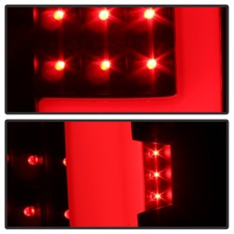 xTune 05 - 15 Toyota Tacoma (Excl LED Tail Lights) LED Tail Lights - Blk Smk (ALT - ON - TT05 - LBLED - BSM) Tail Lights