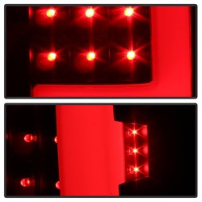xTune 05 - 15 Toyota Tacoma (Excl LED Tail Lights) LED Tail Lights - Blk Smk (ALT - ON - TT05 - LBLED - BSM) Tail Lights