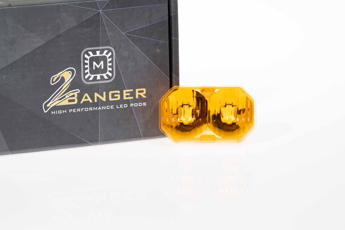 Yellow: Morimoto 2Banger Replacement Lens Optics - Lens - Morimoto