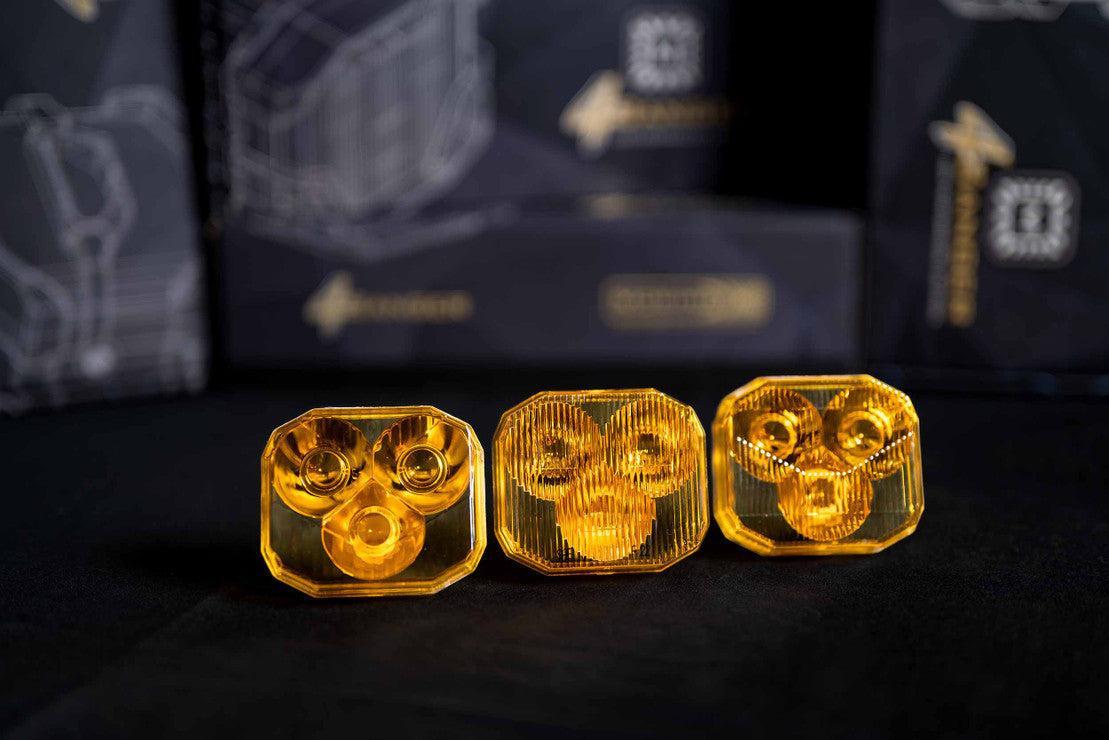 Yellow: Morimoto 4Banger Replacement Lens Optics - Lens - Morimoto