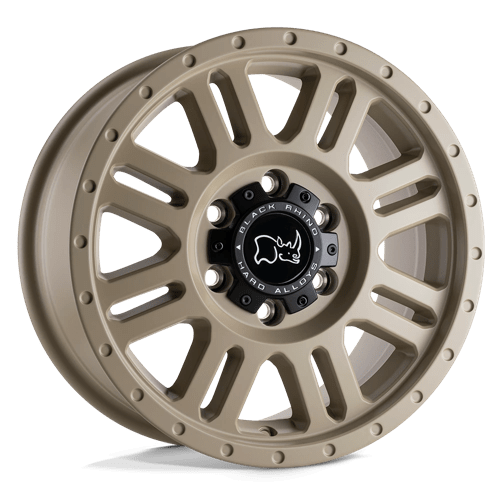 Black Rhino YELLOWSTONE Desert Sand 17x8 +38 6x130mm 84.1mm