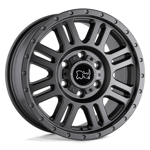 Black Rhino YELLOWSTONE Matte Gunmetal 16x8 +45 5x130mm 78.1mm
