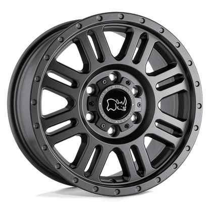 Black Rhino YELLOWSTONE Matte Gunmetal 16x8 +45 5x160mm 65.1mm
