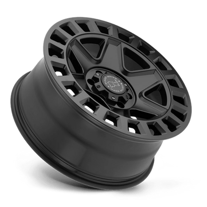 Black Rhino YORK Matte Black 17x9 -12 6x139.7mm 112.1mm