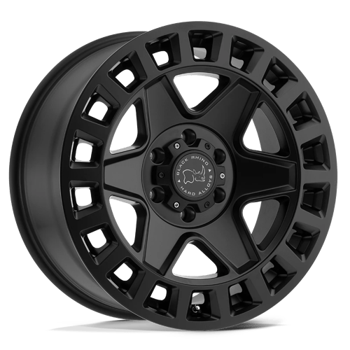 Black Rhino YORK Matte Black 17x9 -12 6x139.7mm 112.1mm