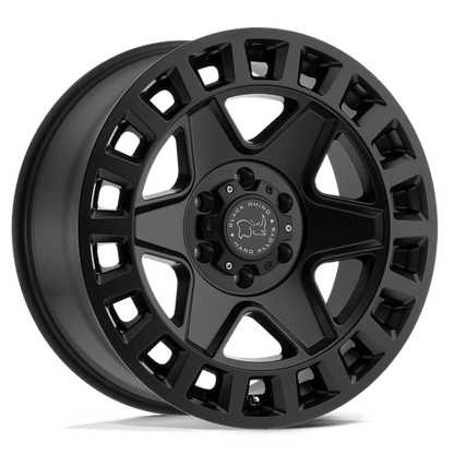 Black Rhino YORK Matte Black 17x9 -12 6x139.7mm 112.1mm