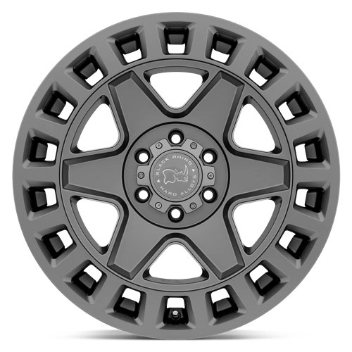 Black Rhino YORK Matte Gunmetal 17x8 +35 5x120mm 76.1mm