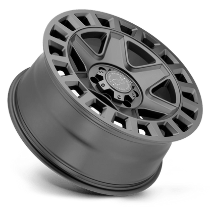 Black Rhino YORK Matte Gunmetal 17x9 -12 5x127mm 71.5mm