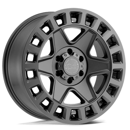 Black Rhino YORK Matte Gunmetal 17x8 +35 5x120mm 76.1mm