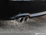 AWE Tuning Audi B8 A5 2.0T Touring Edition Exhaust - Quad Outlet Polished Silver Tips