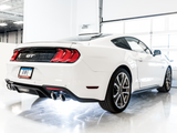 AWE Tuning 2018+ Ford Mustang GT (S550) Cat-back Exhaust - Touring Edition (Quad Chrome Silver Tips)