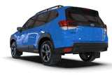Rally Armor 2022 Subaru Forester (Incl. Wilderness) Black UR Mud Flap w/ Wild Orange Logo