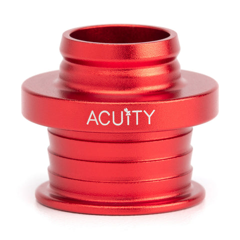 Satin Red Aluminum Shift Boot Collar for POCO Shift Knobs