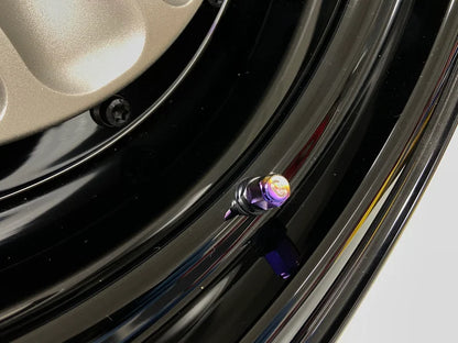 Chasing JS Titanium Valve Stem Caps