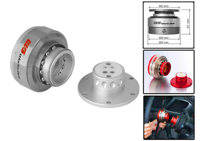 WORKS BELL RAPFIX II QUICK RELEASE - SILVER