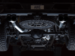 AWE Tuning 22-23 GMC Sierra 1500 AT4X 6.2L 0FG Catback Split Dual (Flat Bumper) - Diamond Black Tips