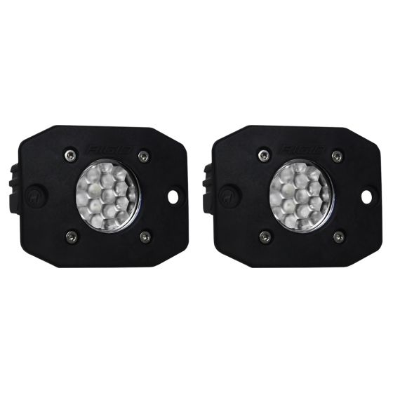 Rigid Industries Flood Diffused Ignite Backup Kit - Flush Mount