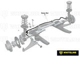 Whiteline 6/94-02 Subaru Legacy Front 20mm Heavy Duty Swaybar