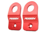 Perrin Red Upper Radiator Bracket for 08-21 WRX & STI