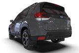 Rally Armor 22-24 Subaru Forester (Incl. Wilderness) Black UR Mud Flap w/Blue Logo