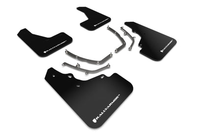 Rally Armor 19-25 Mazda3 Hatchback Black UR Mud Flap w/White Logo