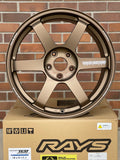 VOLK RACING TE37 SAGA S PLUS 18x9.5 +38 5x114.3 BRONZE