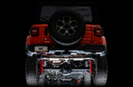 AWE Tuning 2018+ Jeep Wrangler JL/JLU Tread Edition Axle-Back Dual Exhaust - Diamond Black Tips