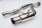 Invidia 08+ WRX Hatch 76mm REGULAR Titanium Tip Cat-back Exhaust