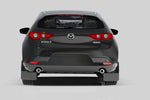 Rally Armor 19-22 Mazda3 GT Sport Hatch Black UR Mud Flap w/ Red Logo