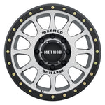 Method MR305 NV 17x8.5 0mm Offset 8x170 130.81mm CB Machined/Black Street Loc Wheel
