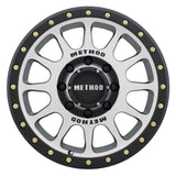 Method MR305 NV 17x8.5 0mm Offset 8x170 130.81mm CB Machined/Black Street Loc Wheel