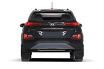 Rally Armor 18-22 Hyundai Kona Red UR Mud Flap Black Logo