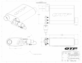 QTP 2.5" Screamer Twintronic Muffler