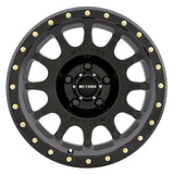 Method MR305 NV 20x10 -18mm Offset 5x5 94mm CB Matte Black Wheel