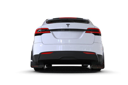 Rally Armor 22-25 Tesla Model X Black UR Mud Flap w/Red Logo