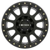 Method MR305 NV HD 18x9 +18mm Offset 8x180 130.81mm CB Matte Black Wheel