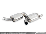 AWE Tuning Audi C7.5 A6 3.0T Touring Edition Exhaust - Quad Outlet Diamond Black Tips
